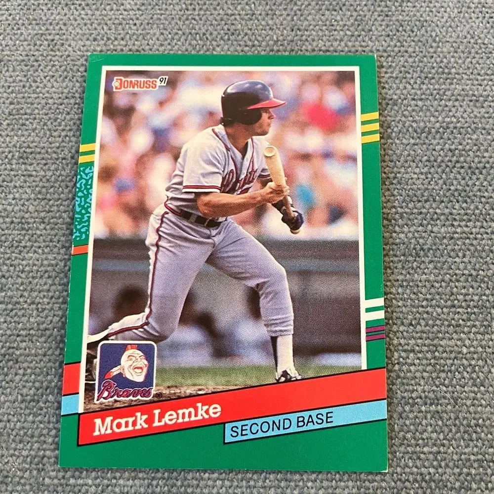 1991 Donruss Atlanta Braves Baseball Card Trading Card